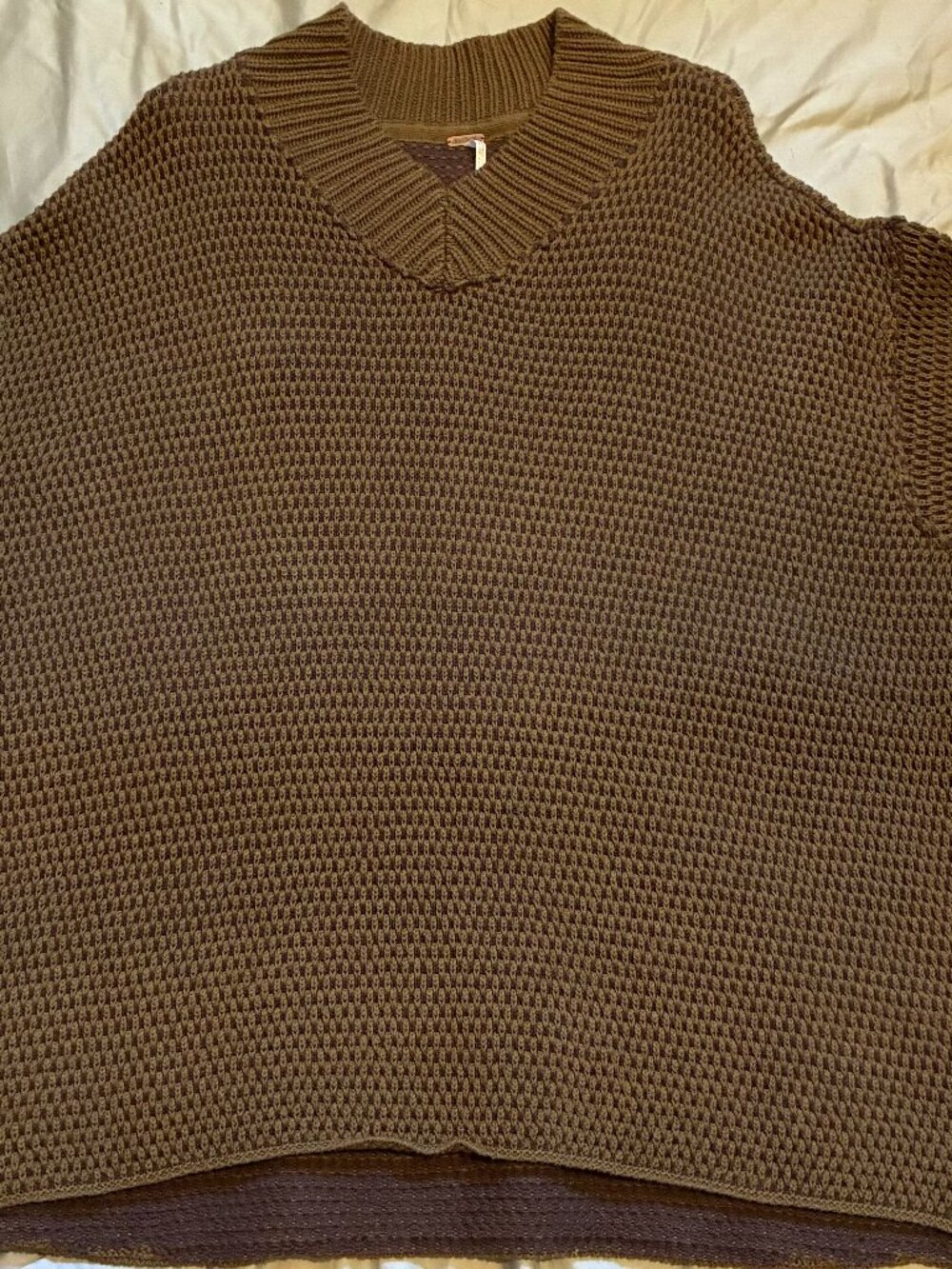 Free People Maisie Sweater in Olive size M